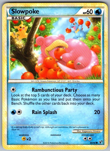 Slowpoke comune imperterrito - comune,