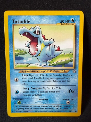 Totodile 111 comune - totodile, 81/111