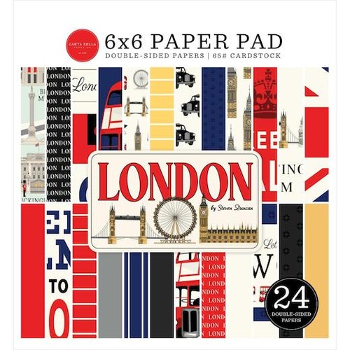 Carta bella london - carta, 6"x6"