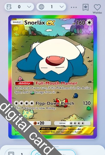 Snorlax arcobaleno raro - raro, 2⭐