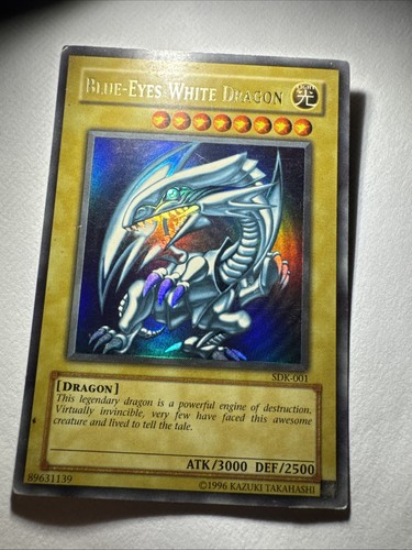 Drago bianco occhi blu sdk - blu, sdk-001